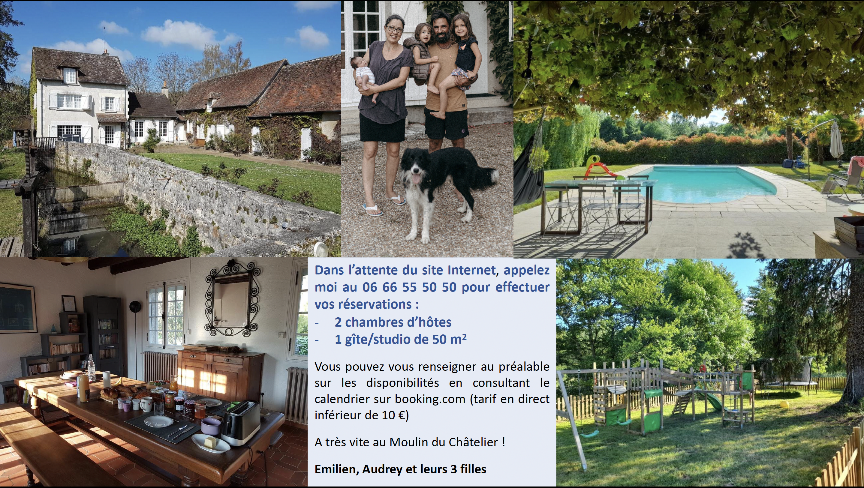 Le Moulin Du Châtelier Un site utilisant WordPress